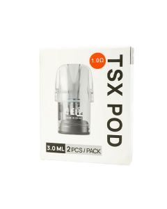 Aspire TSX Pod 1.0Ω (3.0 ml)/2 pcs per pack (Compatible with Cyber S and Cyber X)